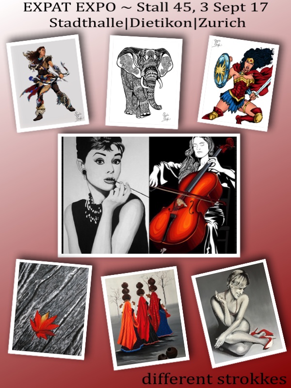 different strokkes @ Expat Expo Zurich 2017