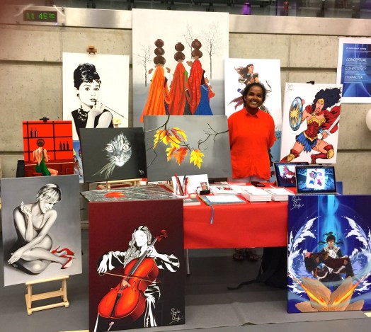 different strokkes at the Expat Expo