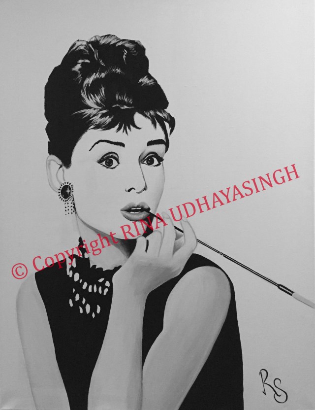 Breakfast at Tiffany's ~ Acrylic on Canvas (60 x 80